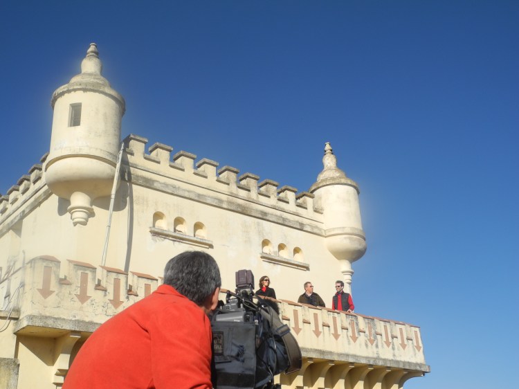Adriana y Edgardo Fábrega con Mario Markic